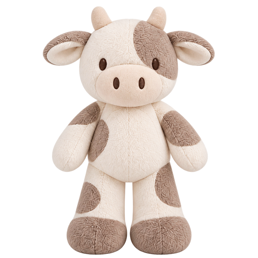 Render ilustrativo de la vaca